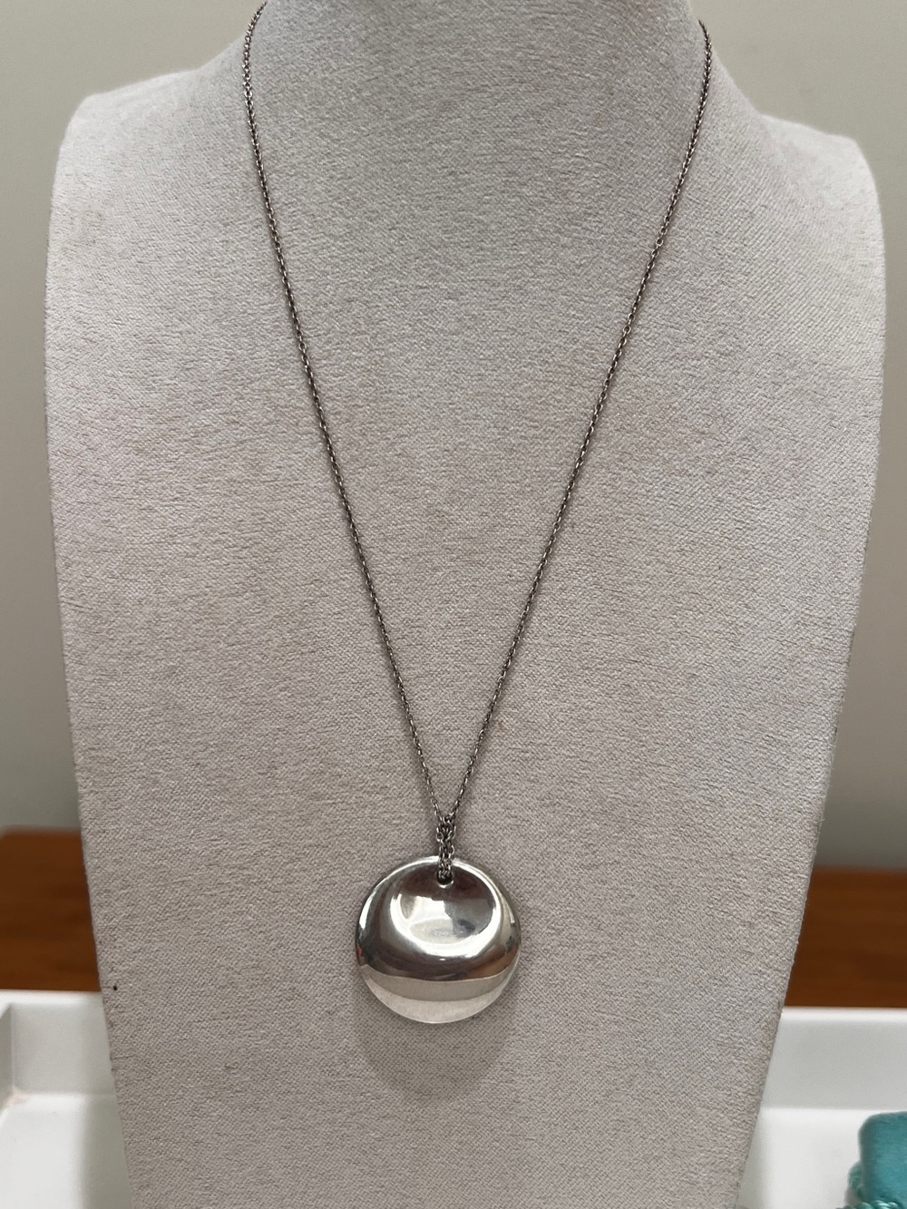 Authentic Tiffany & Co. Silver Elsa Peretti 925 sterling silver Necklace